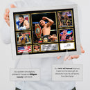 Vergil Ortiz Jr. top boxer Autographed Print Landscape