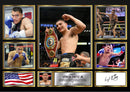 Vergil Ortiz Jr. top boxer Autographed Print Landscape