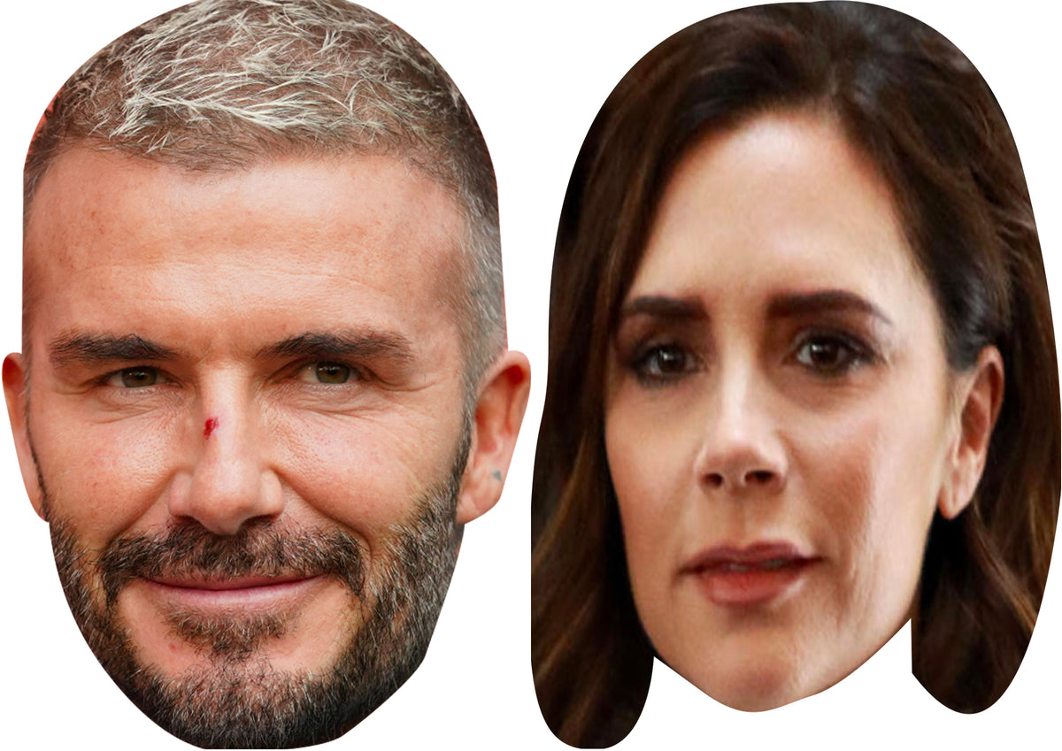 Victoria and David Beckham Couple Party Face Mask Pack