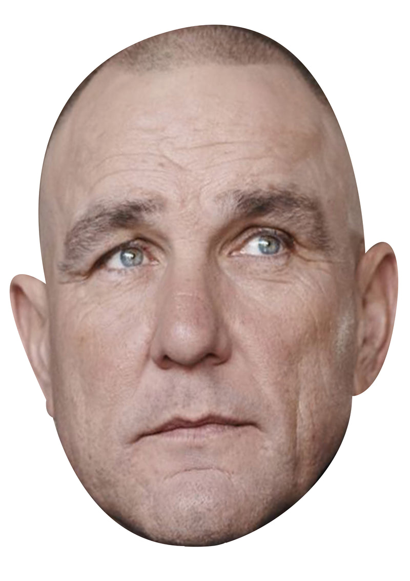 Vinny Jones 2025 Celebrity Face Mask Fancy Dress Cardboard Costume Mask