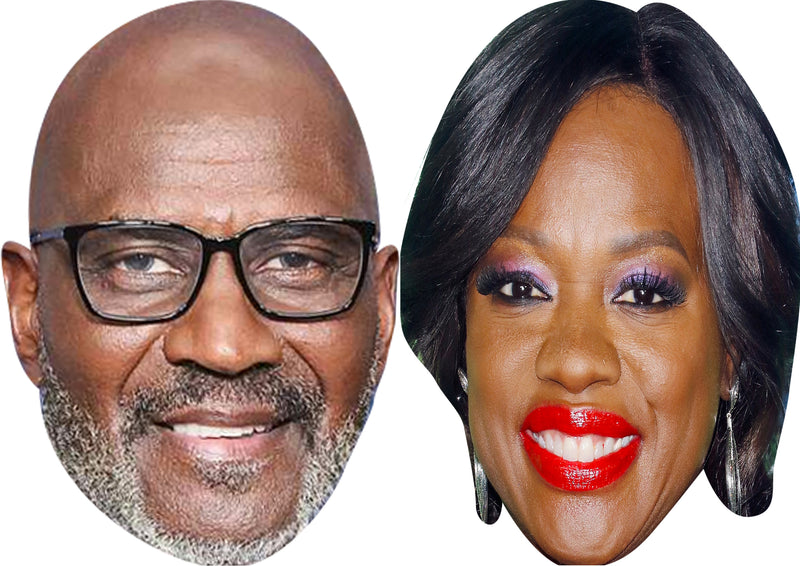 Viola Davis and Julius Tennon Celebrity Couple Party Face Mask Pack