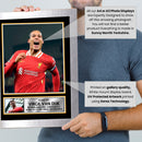 Virgil van Dijk Signed Autographed Portrait Poster Print – Liverpool F.C. Captain & Netherlands Star – Memorabilia Wall Art for Fans & Collectors