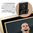 Virgil van Dijk Signed Autographed Portrait Poster Print – Liverpool F.C. Captain & Netherlands Star – Memorabilia Wall Art for Fans & Collectors