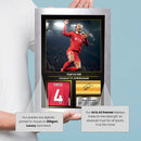 Virgil van Dijk Signed Football Memorabilia – Framed Autograph Display with Liverpool Captain & Netherlands Tribute – Collector’s Gift