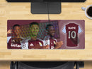 Personalised Aston Villa Extra Large Mouse Mat (800mm x 300mm) - WATKINS, DURAN, BAILEY