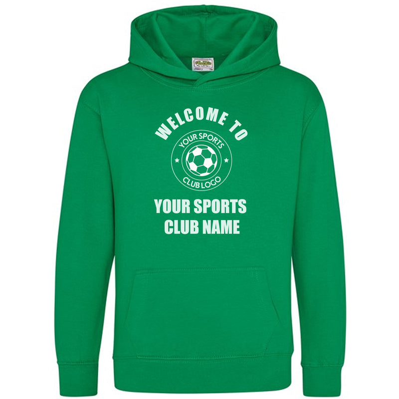 Personalized Football Player Team Kids/Adult Hoodies - Welcome to Our Club