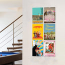 Wes Anderson Movies and Film Poster Print Packs - 6 POSTERS (A6, A5, A4, A3)