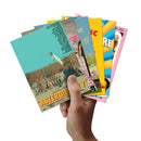 Wes Anderson Movies and Film Poster Print Packs - 6 POSTERS (A6, A5, A4, A3)