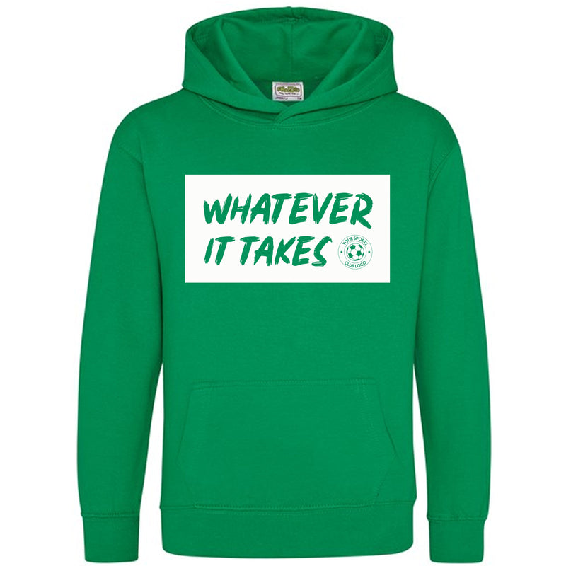 Personalized Football Player Team Kids/Adult Hoodies - Whatever It Takes
