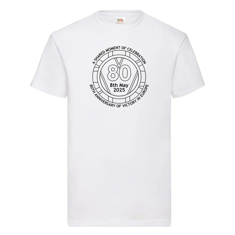 VE Day 80th Anniversary PAINT IT YOURSELF KIDS T-Shirt Design 1  - Special Edition