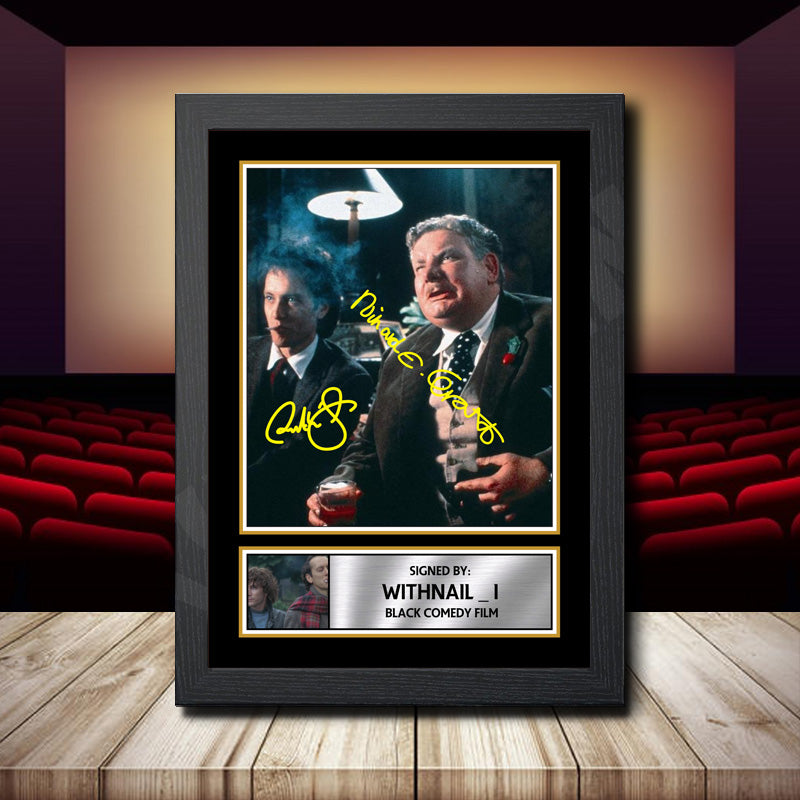 Withnail I Printed Signature Movie Star Poster Print Framed Wall Art Gift – Withnail I Printed Signature Movie Star Poster Print
