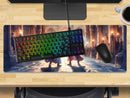 Extra Large Gaming Mouse Mat (800mm x 300mm) - Wizard Duel