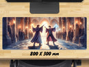 Extra Large Gaming Mouse Mat (800mm x 300mm) - Wizard Duel