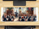 Extra Large Gaming Mouse Mat (800mm x 300mm) - Wizard School 1