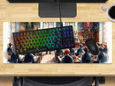 Extra Large Gaming Mouse Mat (800mm x 300mm) - Wizard School 1