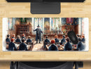 Extra Large Gaming Mouse Mat (800mm x 300mm) - Wizard School 1