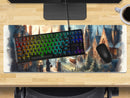 Extra Large Gaming Mouse Mat (800mm x 300mm) - Wizard School 2