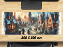 Extra Large Gaming Mouse Mat (800mm x 300mm) - Wizard School 2
