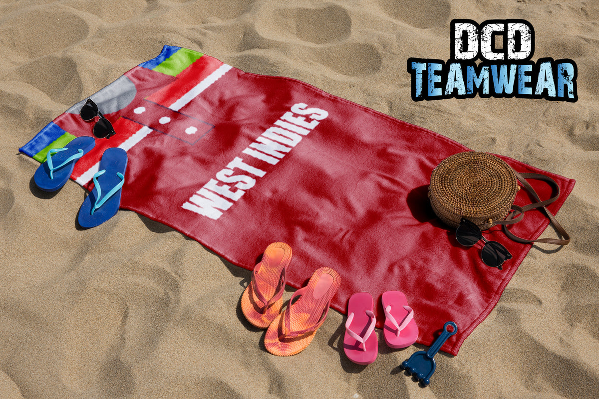 West Indies 1992 Cricket World Cup Retro Lightweight Beach  Gym Towel – West Indies 1992 Cricket World Cup Retro Lightweight Beach Gym Towel