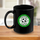 World’s Best Dad Mug – Personalised Football Gift – Customise with Club Logo – Ceramic Coffee Cup for Dad – Father’s Day Present for Him – Unique Gift for Football Fans