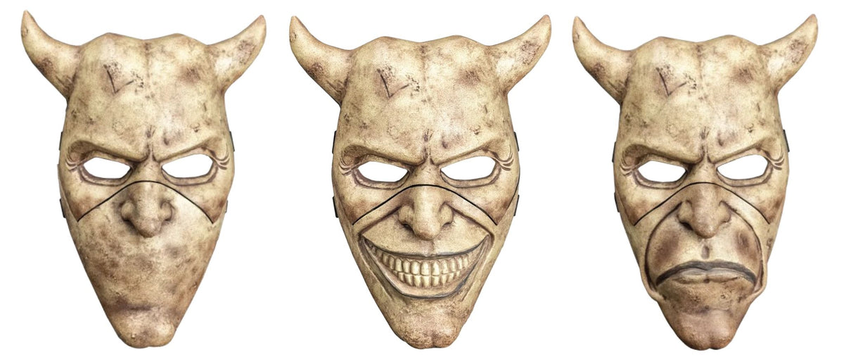 The Grabber Halloween Face Mask Set