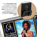 Whitney Houston Singers Framed Autographed Print - Limited Edition Autograph Fan Gift – Collectible Memorabilia Merchandise