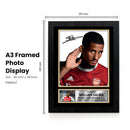 William Saliba Signed Autographed Portrait Poster Print – Arsenal F.C. & France National Team Star – Memorabilia Wall Art for Fans & Collectors