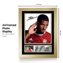William Saliba Signed Autographed Portrait Poster Print – Arsenal F.C. & France National Team Star – Memorabilia Wall Art for Fans & Collectors