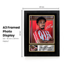 Wilson Isidor Signed Autograph Poster Print – Football Star Collectible – Gift for Football Fans