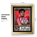 Wilson Isidor Signed Autograph Poster Print – Football Star Collectible – Gift for Football Fans