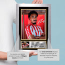 Wilson Isidor Signed Autograph Poster Print – Football Star Collectible – Gift for Football Fans