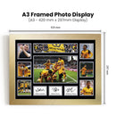 Wolverhampton Wanderers Premier League Football Team Framed Autographed Print - Limited Edition Autograph Fan Gift – Collectible Memorabilia Merchandise