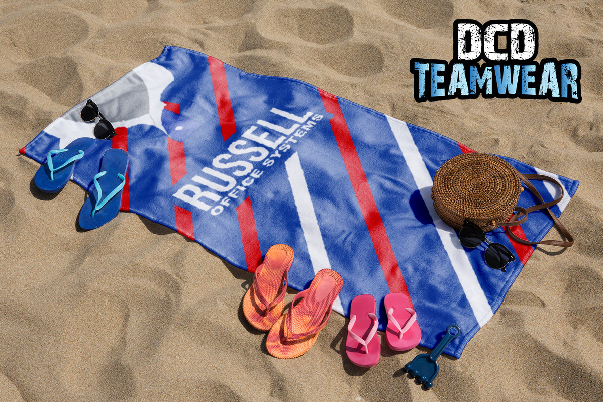 Workington Town Retro Rugby Lightweight Beach  Gym Towel – Workington Town Retro Rugby Lightweight Beach Gym Towel