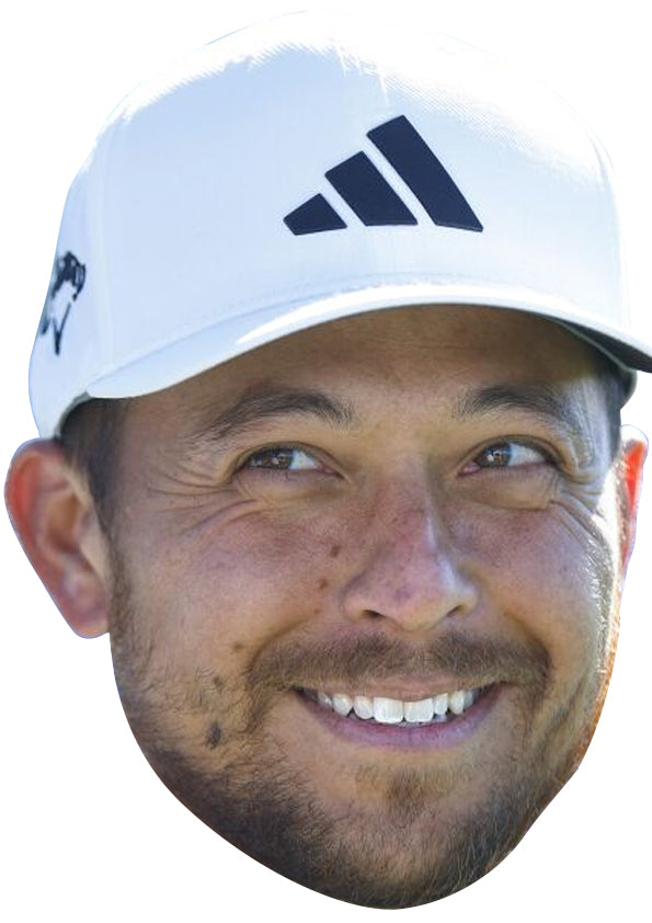 Xander Schauffele - Golf Fancy Dress Cardboard Celebrity Party Face Mask