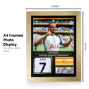 Xavi Simons Printed Signed Poster – Tottenham Hotspur FC & Netherlands Midfielder Tribute Wall Art with Jersey & Bio Plaque – Premier League Football Memorabilia for Fans & Collectors