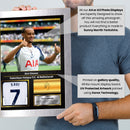 Xavi Simons Printed Signed Poster – Tottenham Hotspur FC & Netherlands Midfielder Tribute Wall Art with Jersey & Bio Plaque – Premier League Football Memorabilia for Fans & Collectors