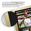 Xavi Simons Printed Signed Poster – Tottenham Hotspur FC & Netherlands Midfielder Tribute Wall Art with Jersey & Bio Plaque – Premier League Football Memorabilia for Fans & Collectors