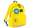 CUSTOM PRINTED BACKPACK SCHOOL ANY LOGO AND/ OR INITIALS FULLY PERSONALISED