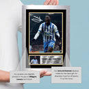 Yankuba Minteh Signed Autograph Poster Print – Brighton & Hove Albion F.C. – Football Memorabilia Gift – Gift for Fans & Collectors