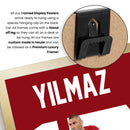 Yılmaz Signed Poster Print – Turkey National Team Captain Tribute Wall Art with Signature & Jersey Number 17 –  Inspirational Football Memorabilia for Fans & Collectors
