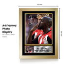 Yoane Wissa Signed Autographed Portrait Poster Print – France & Brentford F.C. Forward – Memorabilia Wall Art for Fans & Collectors – Career Tribute Plaque