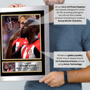 Yoane Wissa Signed Autographed Portrait Poster Print – France & Brentford F.C. Forward – Memorabilia Wall Art for Fans & Collectors – Career Tribute Plaque
