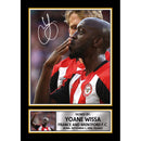 Yoane Wissa Signed Autographed Portrait Poster Print – France & Brentford F.C. Forward – Memorabilia Wall Art for Fans & Collectors – Career Tribute Plaque