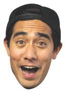 Zach King Face Mask – Social Media Magician Inspired Novelty Mask – Funny Fancy Dress Costume for Parties, Events & Photos – Adult Card Mask