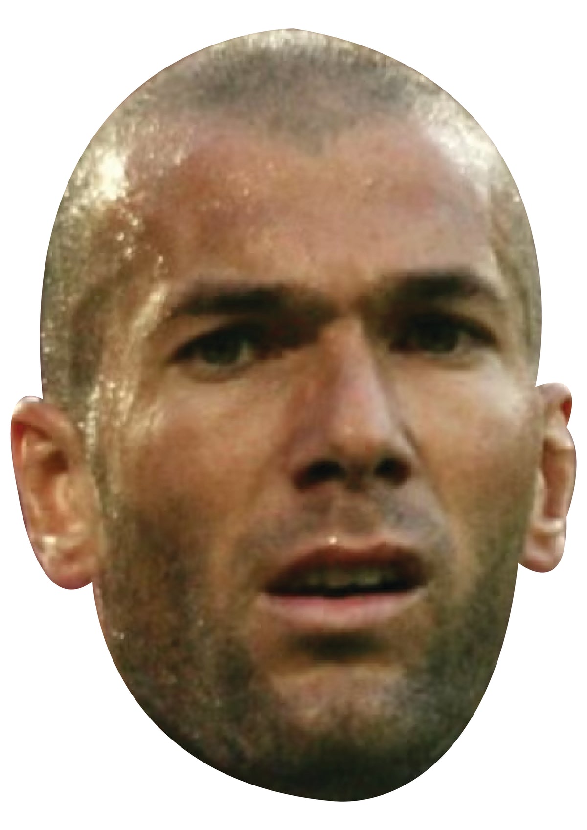 Zinedine Zidane Face Mask