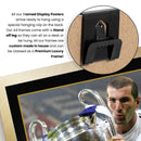 Zinedine Zidane Real Madrid Signed Poster Print – Real Madrid CF Football Wall Art – Printed Autograph Soccer Memorabilia – Zidane Fan Gift Decor