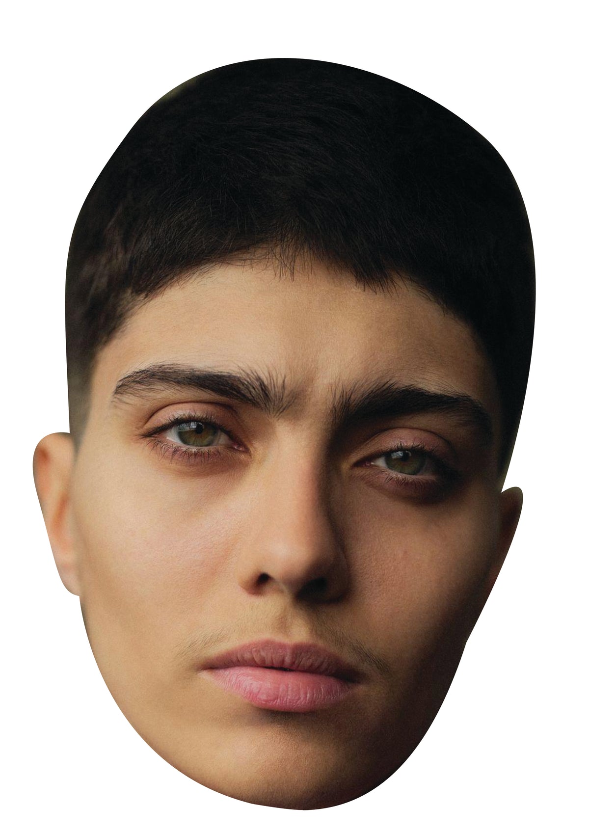 Zelia Mendes-Jones Face Mask – Fancy Dress Cardboard Costume Mask – Zelia Mendes-Jones Face Mask
