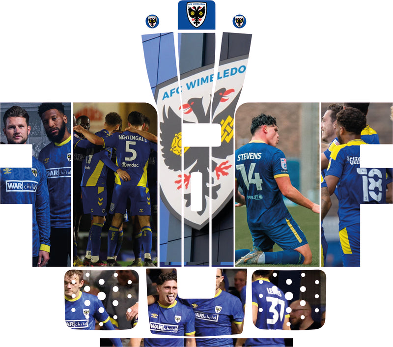 Perfect Draft Maxi Skin - AFC Wimbledon - Sticker - Vinyl Sticker