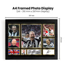 Alan Shearer Signed Autograph Poster Print – Newcastle United FC Legend – Football Memorabilia Gift– Gift for Fans & Collectors