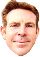 Alex Belfield Celebrity Face Mask Fancy Dress Cardboard Costume Mask